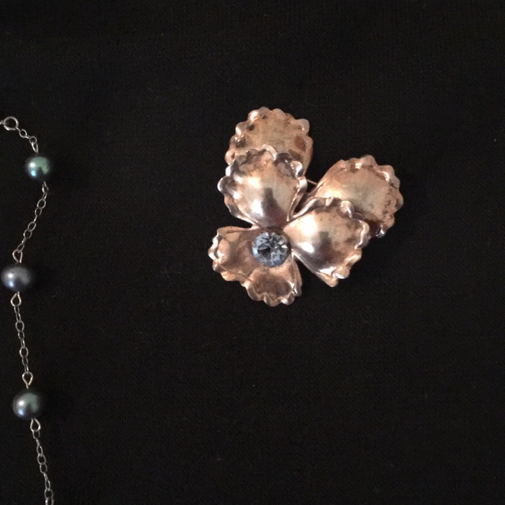 Gorgeous vintage sterling brooch